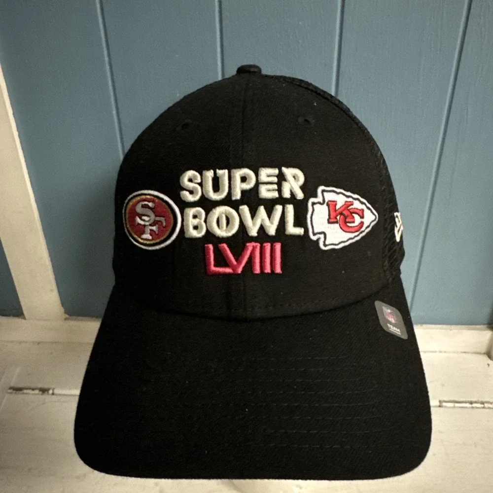 New Era KC Chiefs VS SF 49ERS Super Bowl LVIII 58 2024 Hat‎ Cap NFL Adjustable
